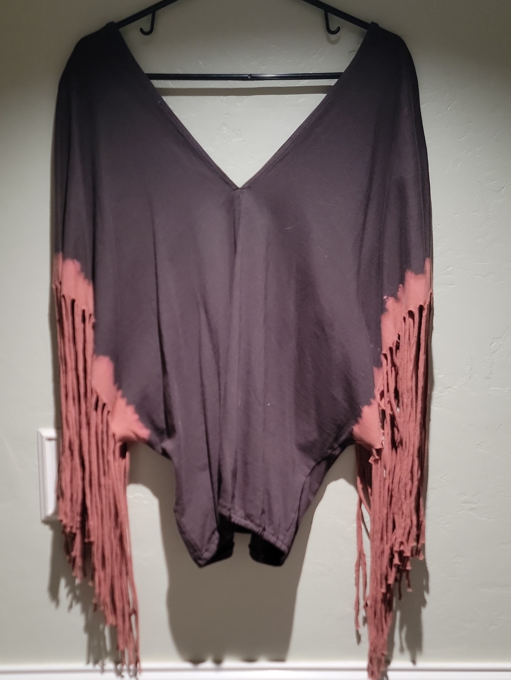 Women’s V-Neck Fringe Top